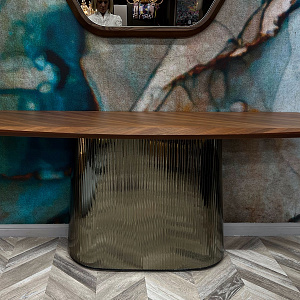 Консоль ADONE PLISSE  silk wood