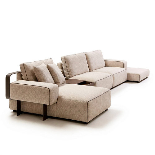  Диван угловой Van2 VN077 - Кожа , фото № 1