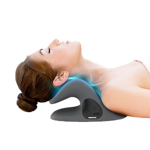 Подушка для растяжки мышц шеи с миостимуляцией EMS Neck Foam Pillow