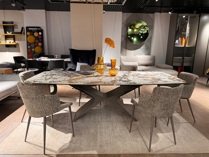  Итальянский обеденный стол SEDIT - BALTIK, керамика премиум , фото № 1