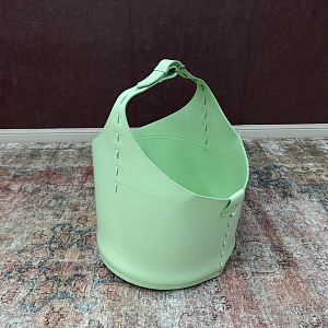 Итальянская сумка интерьерная для хранения B-31. Коричневая.