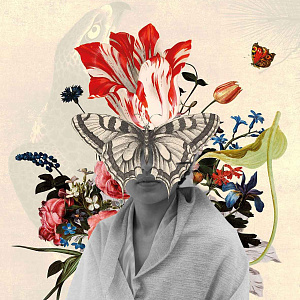 Панно на алюминии 150х100 JE-003  Художник Jessica Incerti Telani