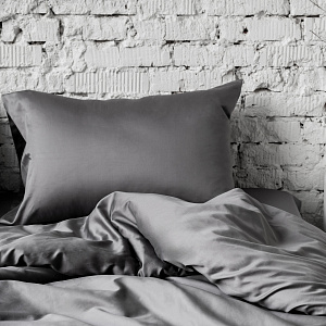 Комплект постельного белья Сатин Easy art.DGrey