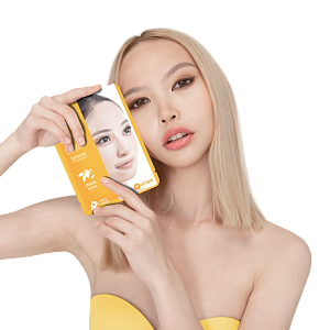 Маска для лица с экстрактом лимона Yamaguchi Lemon Mask