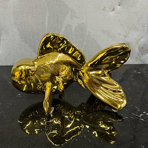 Скульптура Pesce Oro Q213/2 PL  Adriani&Rossi