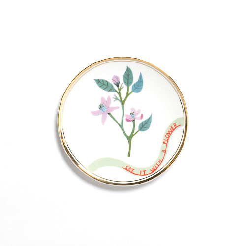  Десертная тарелка Bitossi Home Clematide , фото № 1