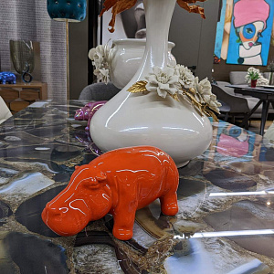 Фигурка Hippo mini corallo Q451/X30