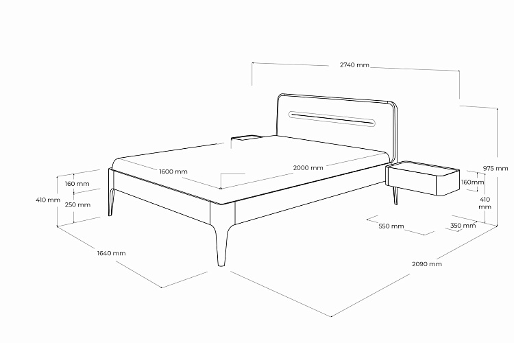  Кровать AIRA , фото № 14
