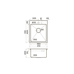 Мойка Omoikiri Akisame 41-GM