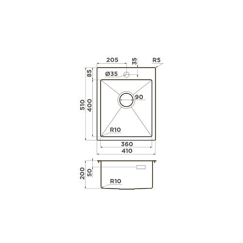  Мойка Omoikiri Akisame 41-GM , фото № 2