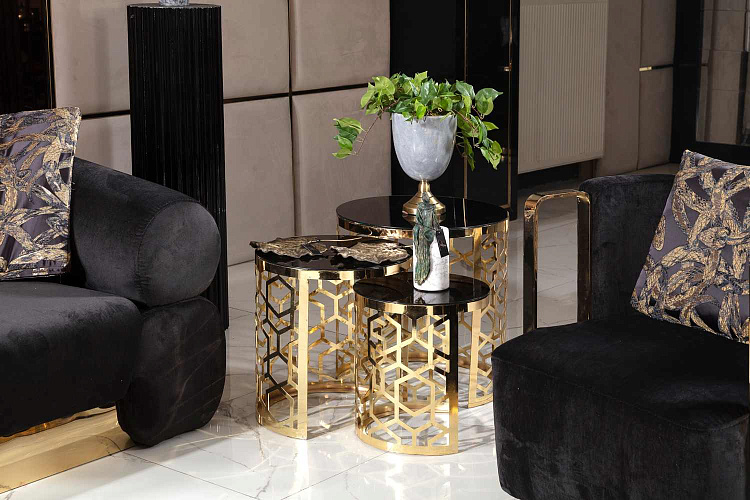  Комплект из трех столиков Lisbon , фото № 1