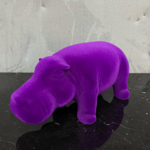 Скульптура Hippo Mini Viola Q451/10 VI   Adriani&Rossi (Италия)