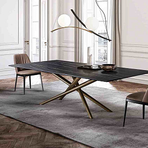 Стол  обеденный фиксированный BALY ceramic top