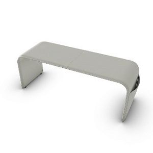 Банкетка Shape Taupe Calligaris Италия из натуральной кожи
