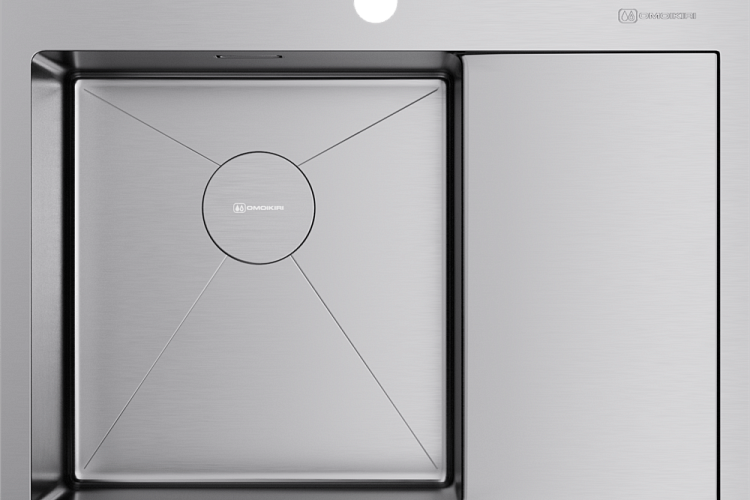  Мойка Omoikiri Akisame 65-L-IN , фото № 3