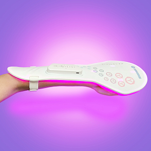 Силиконовая маска для фотоомоложения рук Yamaguchi LED Light Hand Mask