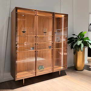 Витрина YORK DEG2121KBR орех