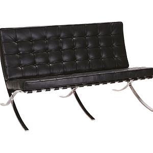 Итальянский Диван ART. 1119 Van Der Rohe CTS Design 
Увеличенная версия знаменитого кресла Barcelon