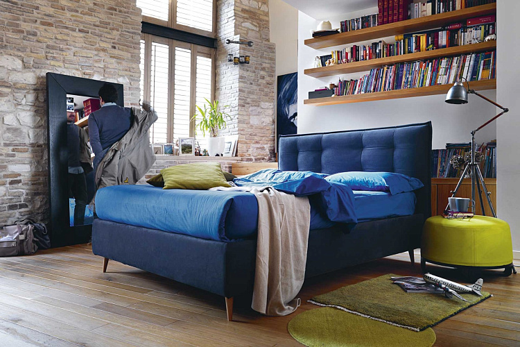  Кровать Bob Capitonné H17 , фото № 1