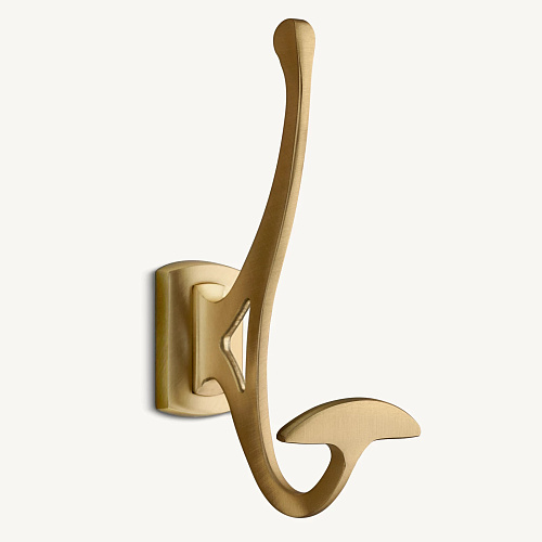  Крючок Restoration Hardware Bistro Bistro Lac Burnished Brass 24200015 LBB , фото № 1