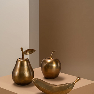 Копилка Pols Potten Fruits Moneybox Apple gold 300-300-097