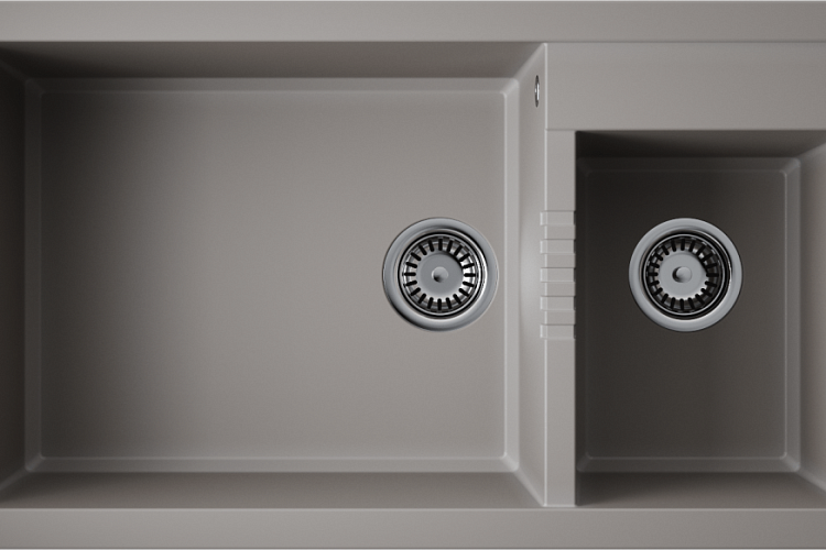  Мойка Omoikiri Tedori 86-2-LB-GR , фото № 3