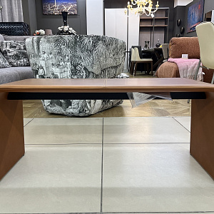 Банкетка Shape Cognac Calligaris Италия из натуральной кожи