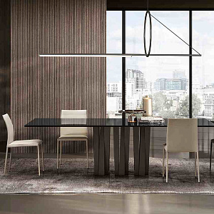 Стол обеденный фиксированный Narciso Cristallo