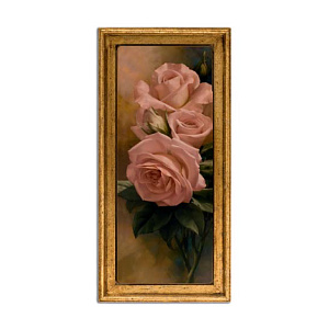 Картина "Пудровые розы"