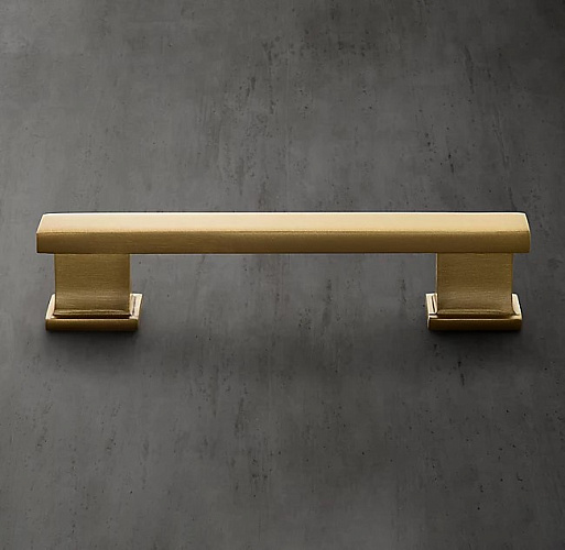  Ручка-скоба Restoration Hardware Strande Strande L.20.3 Polished Brass 24120423 PB , фото № 1