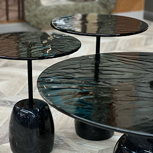 Стол журнальный Sir низкий  nero