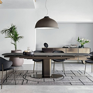 Итальянский Стол обеденный раскладной Cameo. Calligaris.
Стол с керамической столешницей. CS4124-S