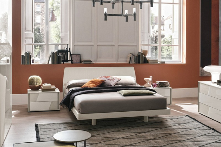  Итальянская деревянная кровать ROGER , фото № 1