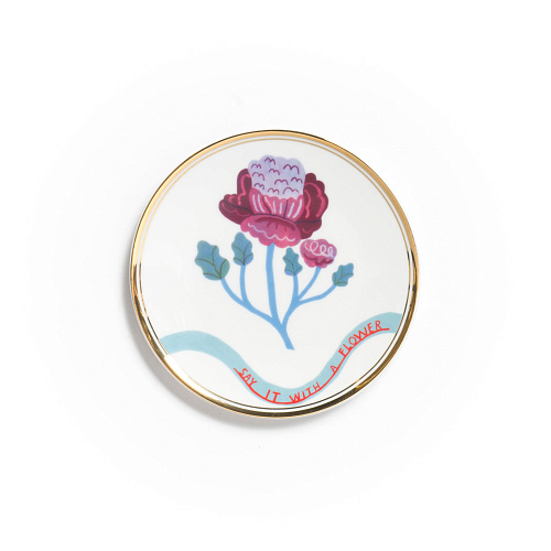  Десертная тарелка Bitossi Home Geranio , фото № 1