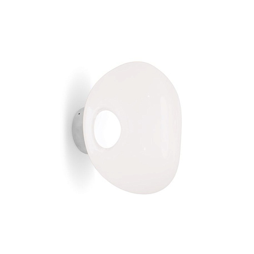  Настенный/Потолочный светильник Tom Dixon Melt Melt Mini LED Surface Opal/Silver MESS04OP-WEUM2 , фото № 1