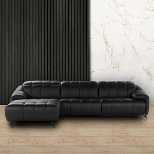 Итальянский Диван Giano. Calia Italia.
 Кожаный диван с реклайнером.