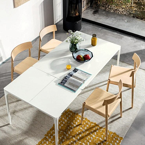 Стол обеденный раскладной SILHOUETTE. Calligaris.
