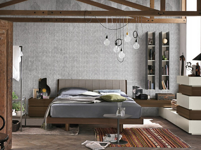  Итальянская деревянная кровать LIZ , фото № 1