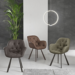 Итальянский Стул Celia. Capodarte.
Эргономичный стул в экокоже.