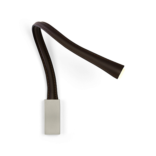  Настенный светильник Contardi FLEXILED FLEXILED AP L60 nickel/brown ACAM.000885 , фото № 1