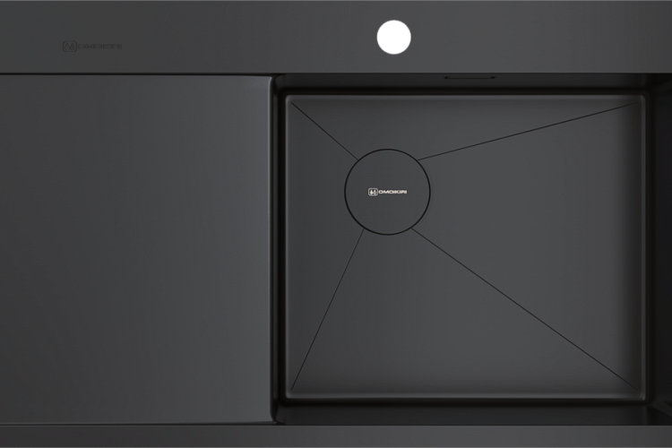  Мойка Omoikiri Akisame 86-R Side-GB , фото № 3