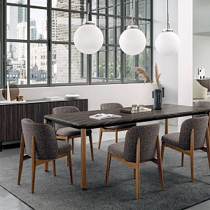 Итальянский Стул Abrey. Calligaris. Стул на деревянном каркасе.