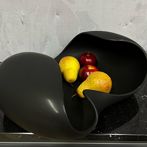 Ваза Boible Matt Nero Q192/3 Adriani&Rossi Италия