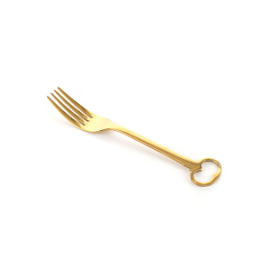 Набор столовых приборов Seletti Keytlery Keytlery Gold set of 6 07374