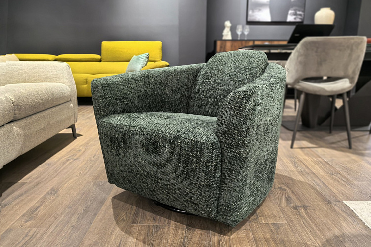  Поворотное кресло KETTY catna baobab 2023 558 verde , фото № 1