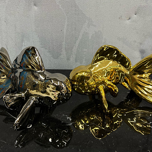 Скульптура Pesce Oro Q213/2 OR  Adriani&Rossi