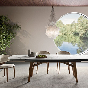 Итальянский Стол обеденный раскладной Abrey. Calligaris.