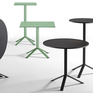 Стол MIDJ Square Square 3G H73 Red Bulgaro T1900B03+TT03ID08+Red Bulgaro