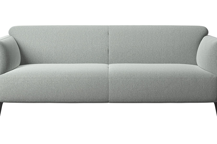  2,5 местный диван Modena с подлокотниками -  Leeds 3021 Светло-серая ткань , фото № 1