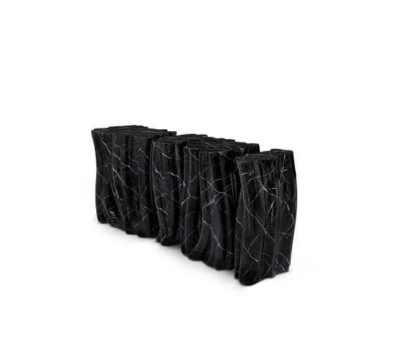  Дизайнерская консоль Monochrome faux-marble , фото № 3
